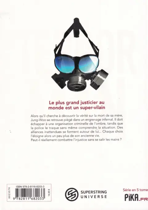 Verso de l'album Terror Man 2