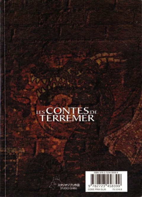 Verso de l'album Les Contes de Terremer 3 Les Contes de Terremer 3