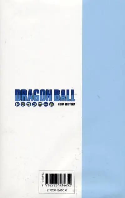 Verso de l'album Dragon Ball Édition originale Tome 4 Le Tournoi