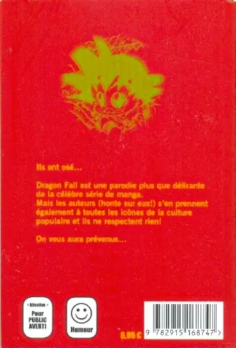 Verso de l'album Dragon Fall Tome 6 Branlée cybernétique