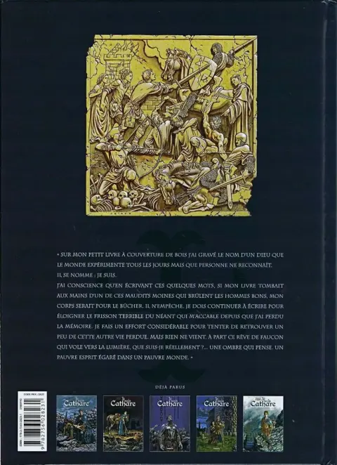 Verso de l'album Je suis Cathare Tome 5 Le grand labyrinthe