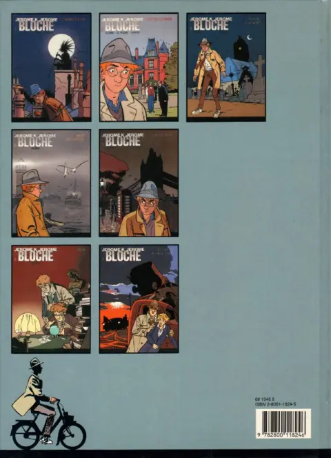 Verso de l'album Jérôme K. Jérôme Bloche Tome 7 Un oiseau pour le chat