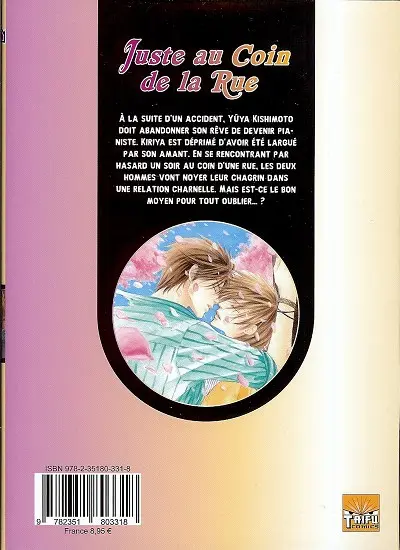 Verso de l'album Juste au coin de la rue