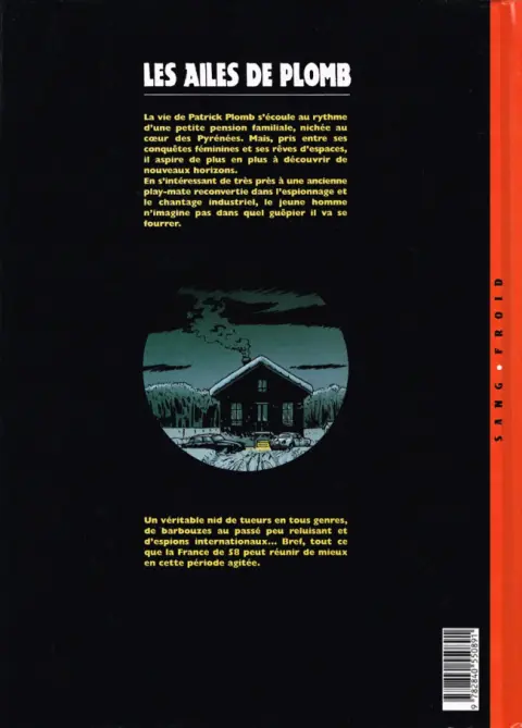Verso de l'album Les Ailes de Plomb Tome 1 Vol de nuit