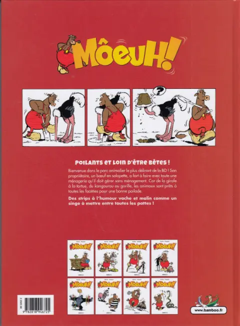 Verso de l'album Môeuh ! Tome 8