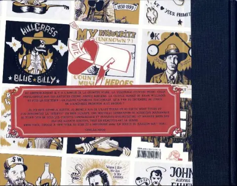 Verso de l'album My american diary