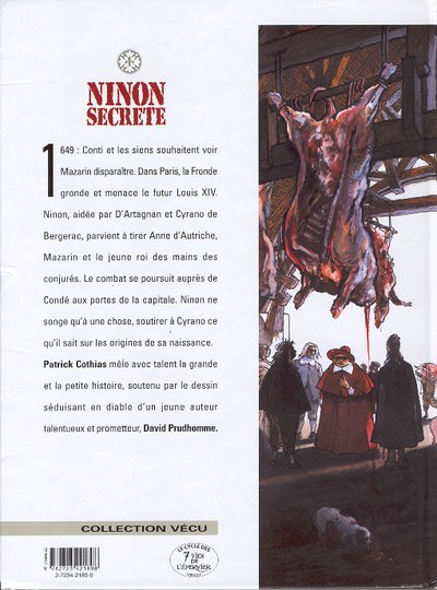 Verso de l'album Ninon Secrète Tome 4 Escarmouches