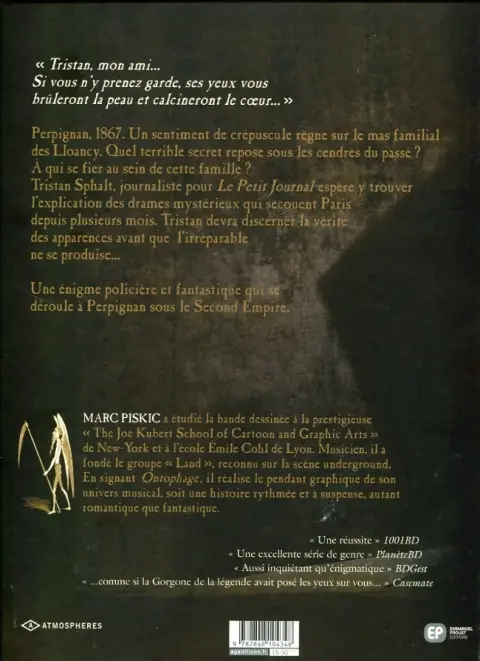 Verso de l'album Ontophage Tome 3 Un jour sans matin...