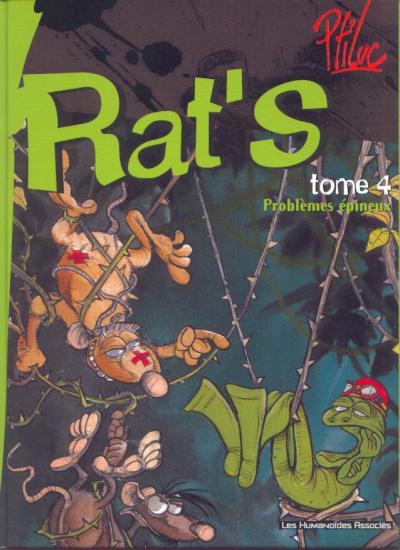 Couverture de l'album Rat's Tome 4 Problèmes épineux
