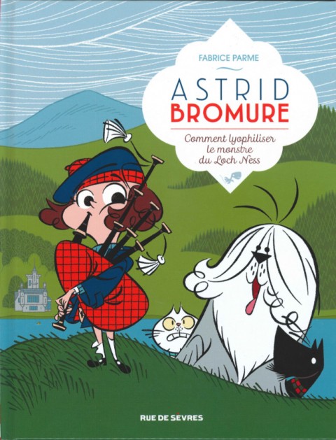 Couverture de l'album Astrid Bromure Tome 4 Comment lyophiliser le monstre du Loch Ness