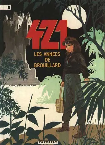 Couverture de l'album 421 Tome 8 Les années de brouillard