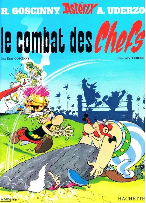 Couverture de l'album Astérix Tome 7 Le combat des chefs