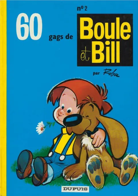 Couverture de l'album Boule & Bill Tome 2 60 gags de Boule et Bill