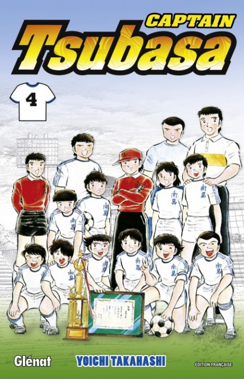 Couverture de l'album Captain Tsubasa Tome 4 En route pour le tournoi national !