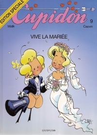 Couverture de l'album Cupidon Tome 9 Vive la mariée