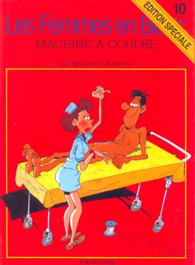 Couverture de l'album Les Femmes en Blanc Tome 10 Machine à coudre