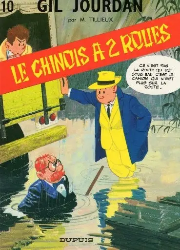 Couverture de l'album Gil Jourdan Tome 10 Le chinois à 2 roues