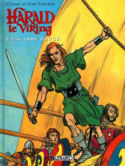 Couverture de l'album Harald le Viking Tome 2 L'escadre rouge