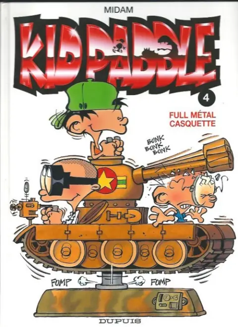 Couverture de l'album Kid Paddle Tome 4 Full métal casquette
