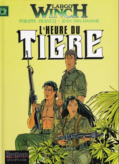 Couverture de l'album Largo Winch Tome 8 L'heure du tigre
