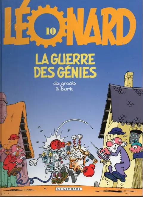 Couverture de l'album Léonard Tome 10 La guerre des génies