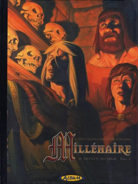 Couverture de l'album Millénaire Tome 2 Le squelette des anges