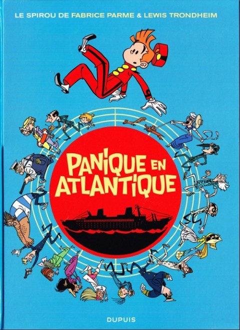 Couverture de l'album Spirou et Fantasio - Une aventure de... / Le Spirou de... Tome 6 Panique en Atlantique