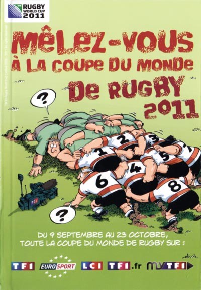 Couverture de l'album Les Rugbymen Mêlez-vous à la coupe du monde de rugby 2011