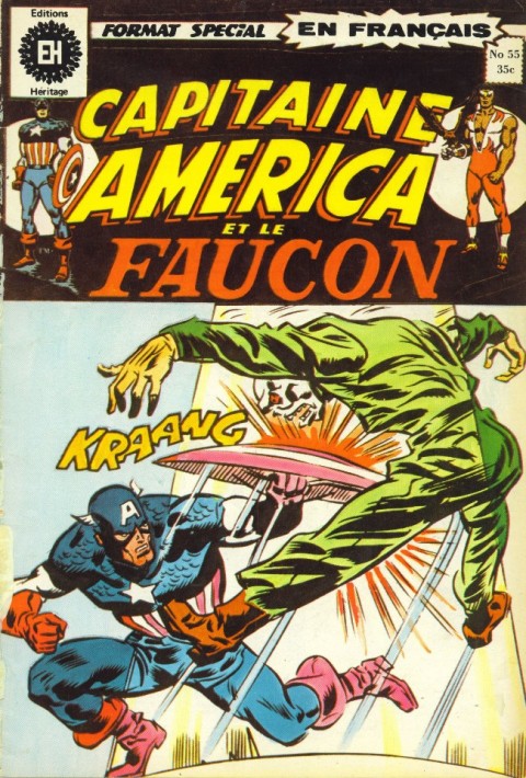 Couverture de l'album Capitaine America Tome 55 Capitaine America et le Faucon