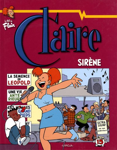 Couverture de l'album Claire Tome 15 Sirène