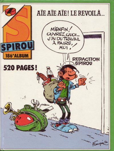 Couverture de l'album Le journal de Spirou Album 186