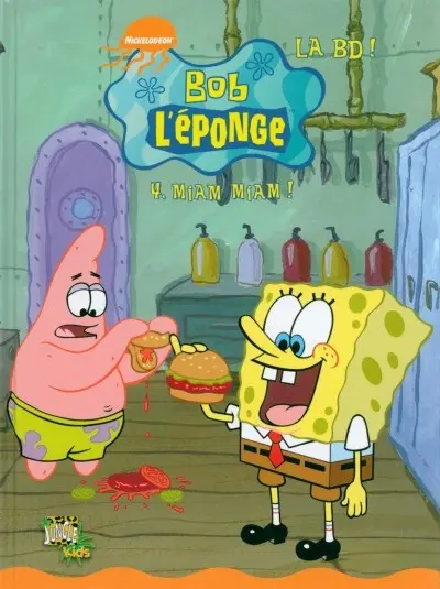 Bob l'éponge - La BD Jungle ! Tome 4 Miam miam !