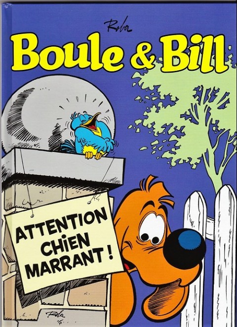 Couverture de l'album Boule et Bill Télé 7 jours (2014) Tome 6 Attention chien marrant !