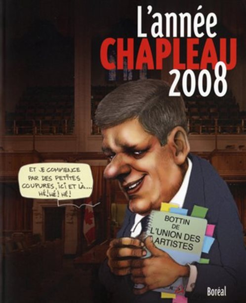 Couverture de l'album L'année Chapleau 2008