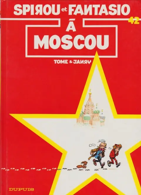Couverture de l'album Spirou et Fantasio Tome 42 Spirou et Fantasio à Moscou