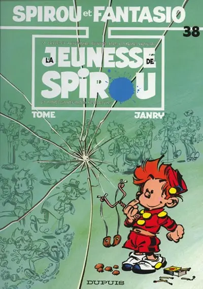 Couverture de l'album Spirou et Fantasio Tome 38 La jeunesse de Spirou