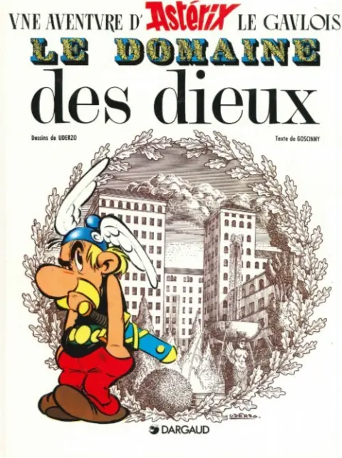Couverture de l'album Astérix Tome 17 Le domaine des dieux