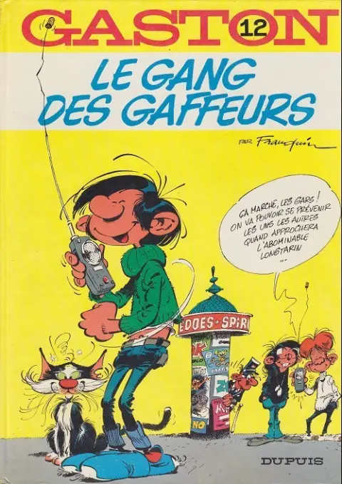 Couverture de l'album Gaston Tome 12 Le Gang des gaffeurs