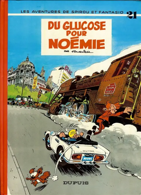 Couverture de l'album Spirou et Fantasio Tome 21 Du glucose pour Noémie