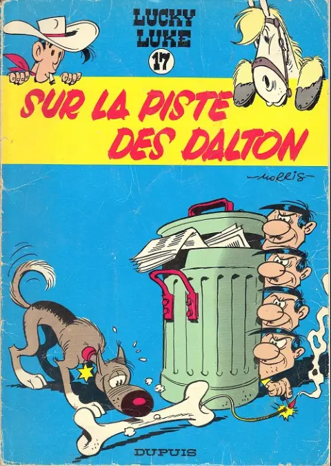 Couverture de l'album Lucky Luke Tome 17 Sur la piste des Dalton