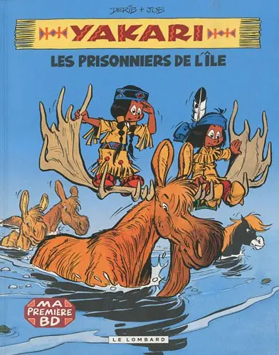 Couverture de l'album Yakari Tome 9 Les prisonniers de l'île
