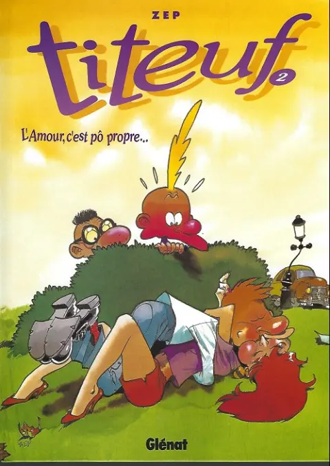 Couverture de l'album Titeuf Tome 2 L'Amour, c'est pô propre...