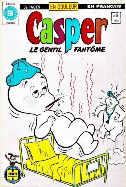 Couverture de l'album Casper (Le gentil fantôme) N° 6 Les malheurs de la ville