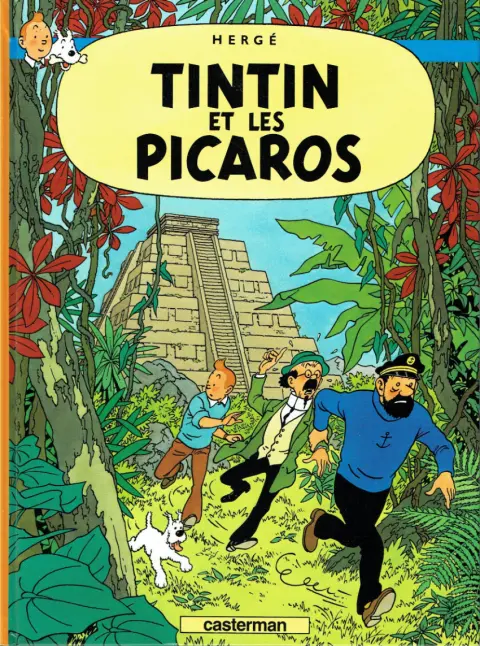 Couverture de l'album Tintin Tome 23 Tintin et les Picaros