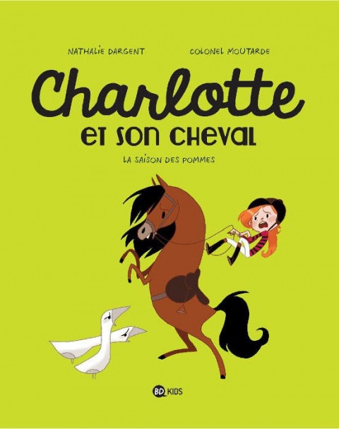 Couverture de l'album Charlotte et son cheval Tome 1 La saison des pommes