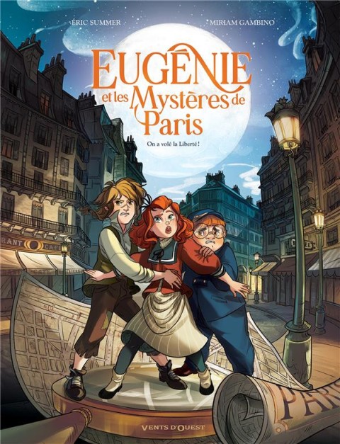 Couverture de l'album Eugénie et les Mystères de Paris 1 On a volé la Liberté !