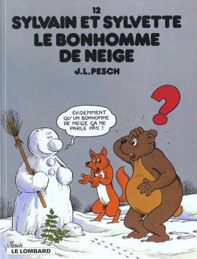 Couverture de l'album Sylvain et Sylvette Tome 12 Le Bonhomme de neige