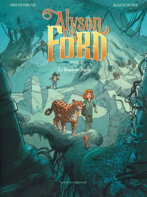 Couverture de l'album Alyson Ford Tome 1 Le temple du jaguar