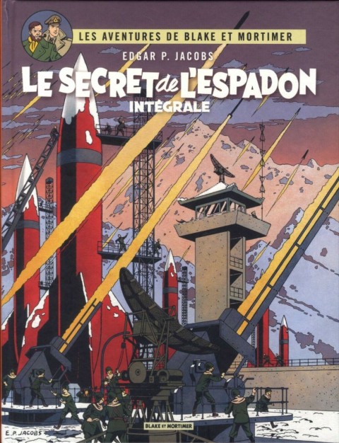 Couverture de l'album Blake et Mortimer Le secret de l'Espadon - Intégrale