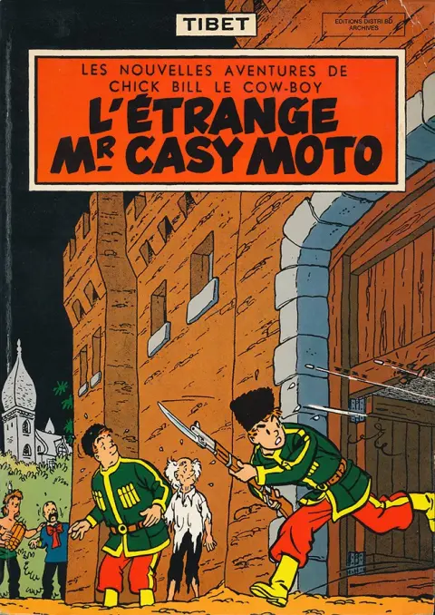 Chick Bill Tome 5 L'étrange Mr Casy Moto